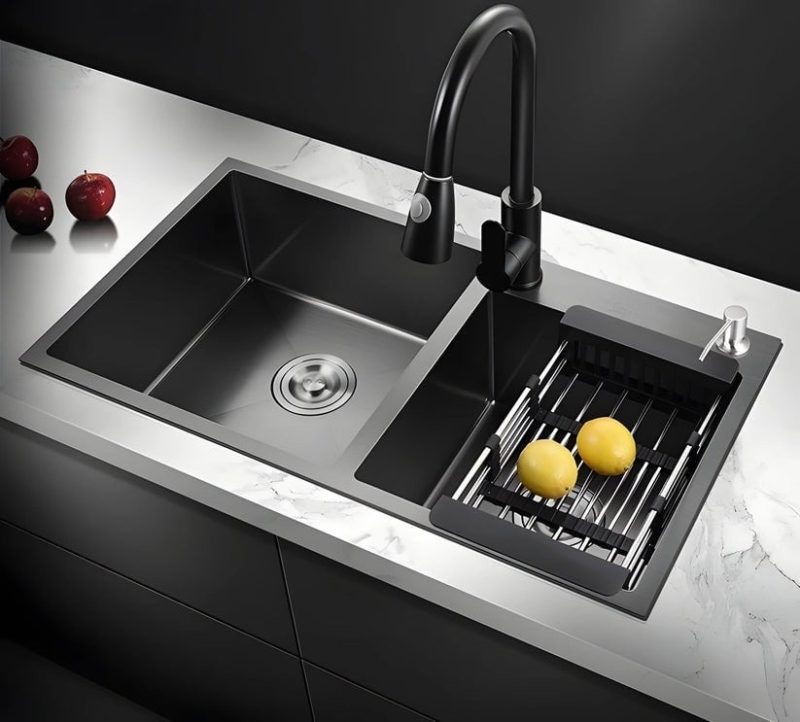 Chiuveta Bucatarie Profesionala , Inox, EVDHSS7545