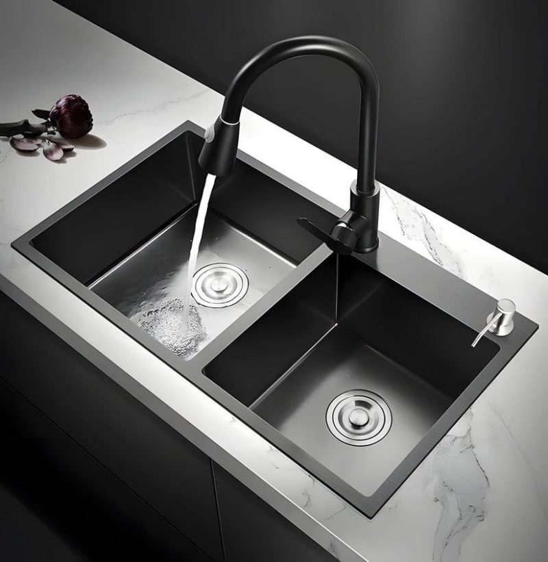 Chiuveta Bucatarie Profesionala , Inox, EVDHSS7545