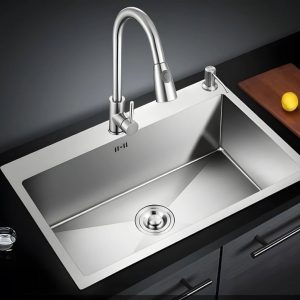 chiuveta-bucatarie-profesionala (35) Chiuveta Bucatarie Profesionala, INOX SATIN, 68X45 CM