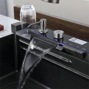 Chiuveta Bucatarie Profesionala Multifunctionala LED, Inox Elit's