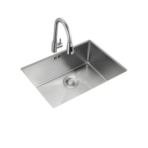 Chiuveta Bucatarie Profesionala , Incorporata in blat, INOX SATIN, 50X45 CM Elit's