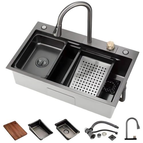 Chiuveta Bucatarie Profesionala Multifunctionala , Inox, ESNFY3018 Elit's
