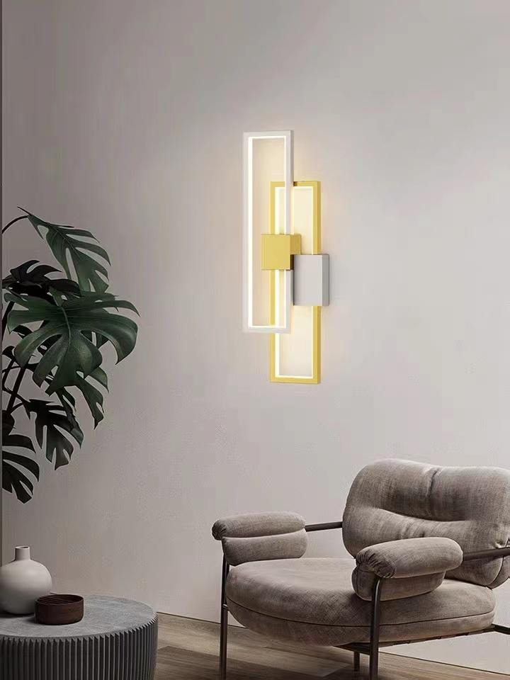 Untitled - 2024-08-02T140640.923 Aplica Perete Cu Led, Alb si Auriu, 30w Elit's