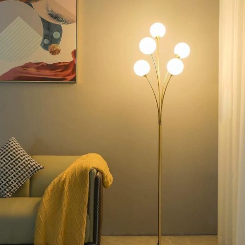 Lampdar Cinci Globuri, Gold Elit's