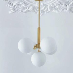 Lustra Lissa, 5 globuri, gold Elit's