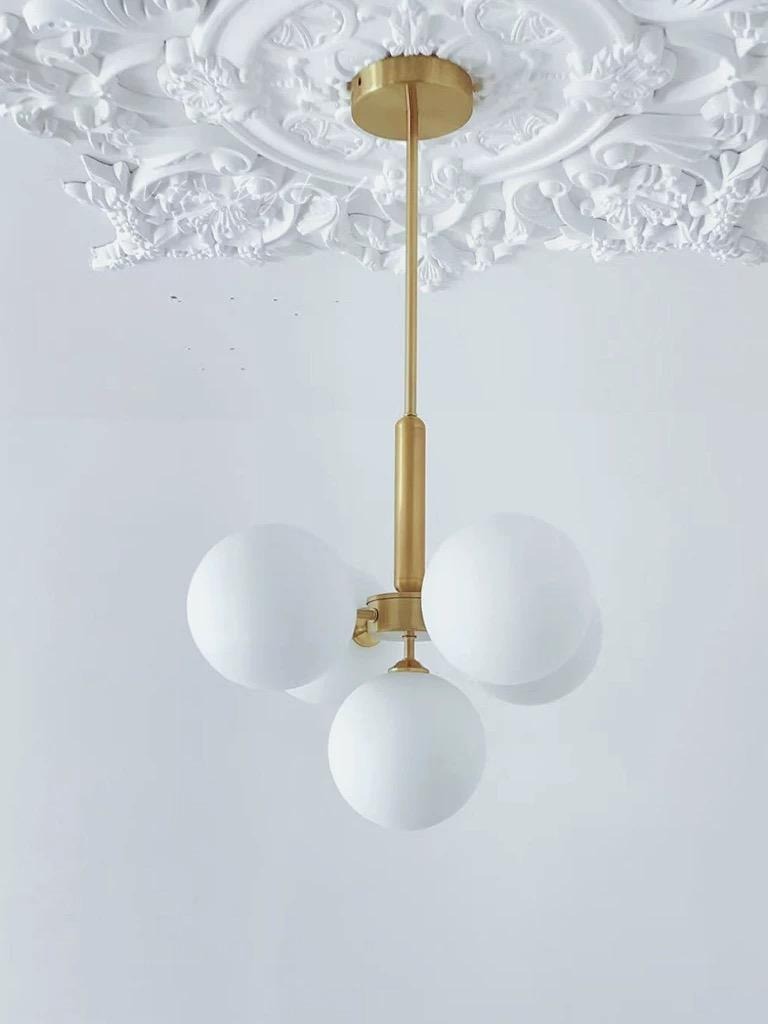 Lustra Lissa, 5 globuri, gold Elit's