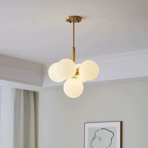 Lustra Lissa, 5 globuri, gold Elit's