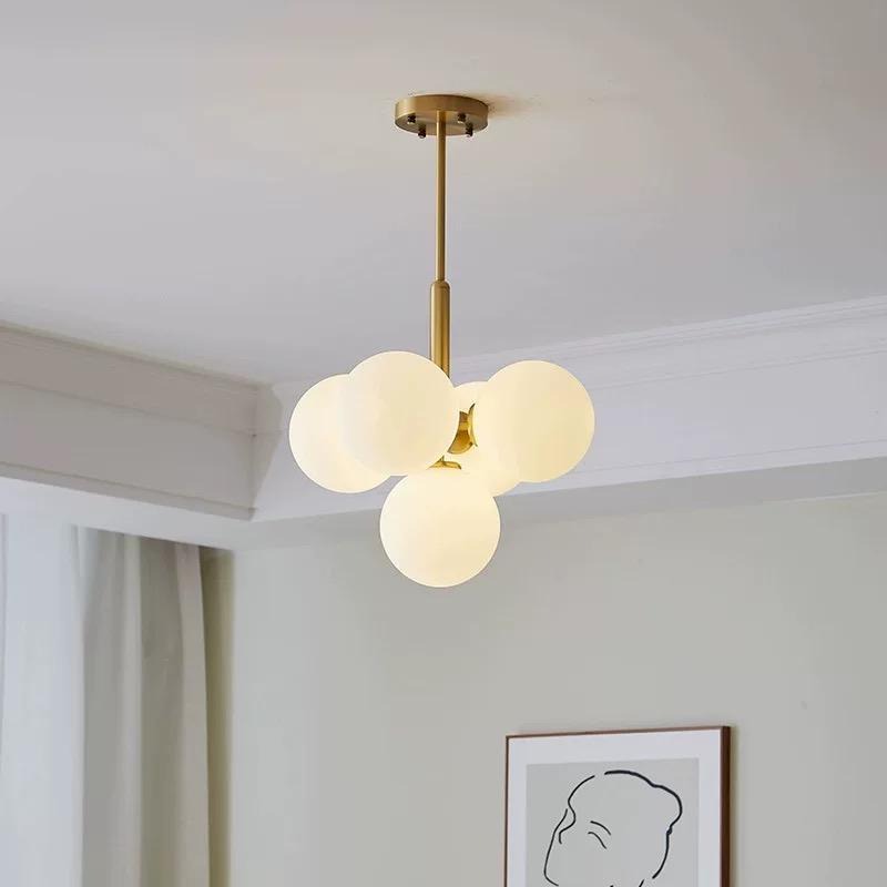 Lustra Lissa, 5 globuri, gold Elit's