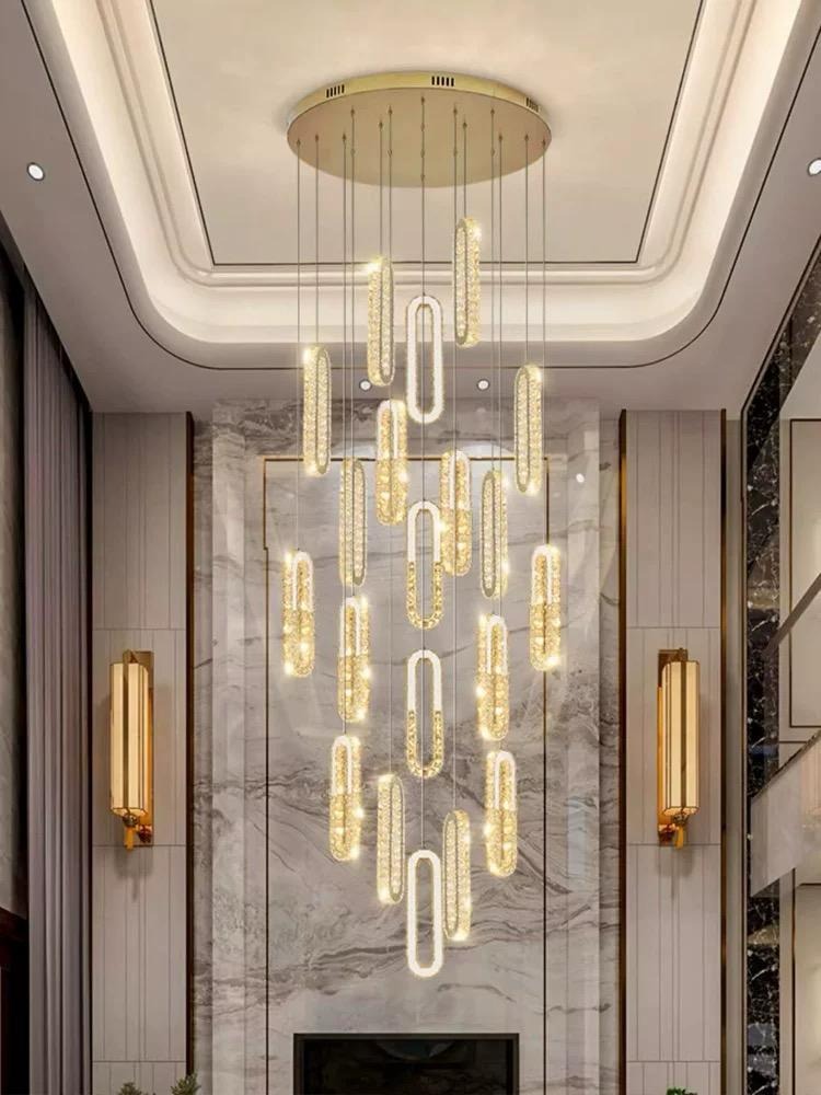 WhatsAppImage2023-11-24at2.10.37 (3) Candelabru Cristal,15 Leduri, Metal, 351W, Auriu Elit's