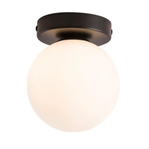 Lustra Cu Glob Mat alb E27 Elit's