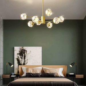 Lustra Mora Cu LED, 8 Globuri, 40 w Elit's