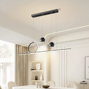 Lustra Suspendata Cu Telecomanda, 90W Elit's