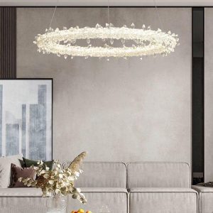 Lustra Cristal Cu Telecomanda, 40cm Elit's