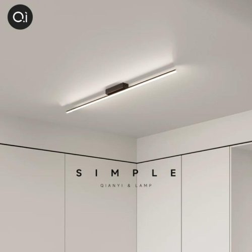 Lustra Cu LED, Negru,Elit's 80cm