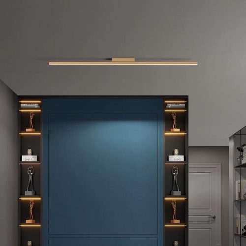 Lustra Cu LED, Auriu, 80cm Elit's