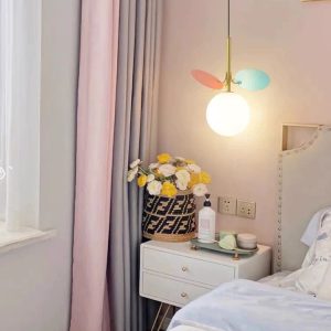 Lustra Tip Pendul Cu Petale Colorate Elit's