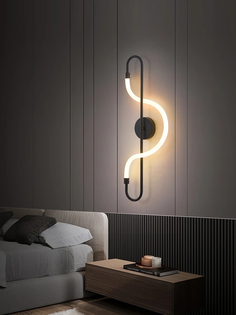 Aplica LED Neo I, 20W - Negru /Alb Elit's