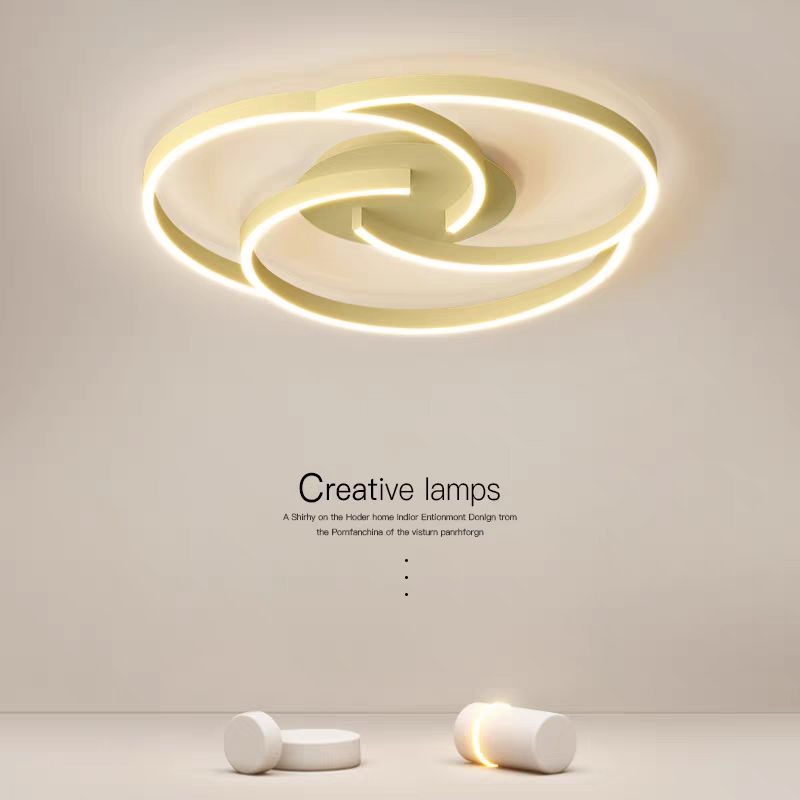 Lustra LED Cu Telecomanda, Gold Elit's