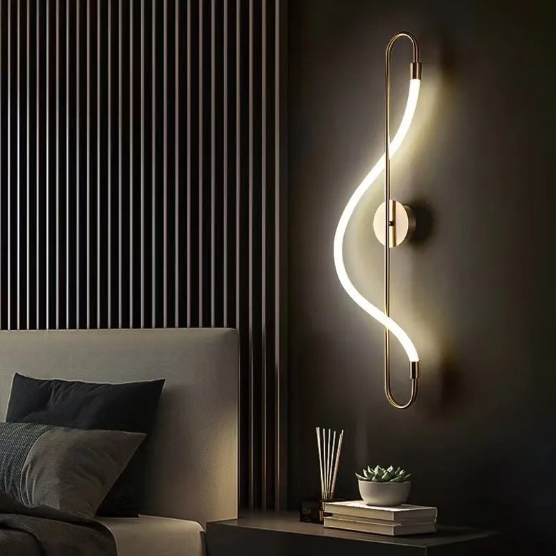 Aplica LED Neo I Gold, 20W - Auriu/Alb Elit's
