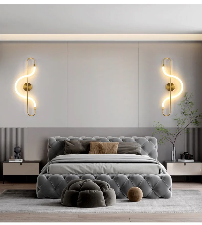 Aplica LED Neo I Gold, 20W - Auriu/Alb Elit's