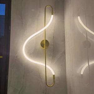 Aplica LED Neo I Gold, 20W - Auriu/Alb Elit's