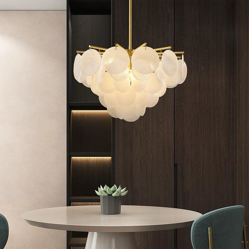 3_1ba9c927-5e24-479b-bde6-a6dcc0 Candelabru Textura Sticla, Metal, 8 X E14, Auriu Elit's