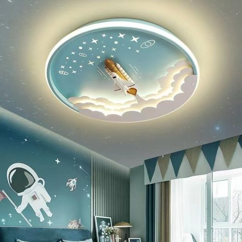 Lustra Cu Telecomanda, Astronaut, Albastru Elit's