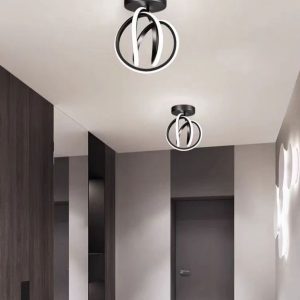 Aplica LED, Negru Elit's