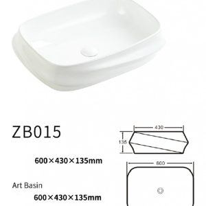 Lavoar Ceramic Premium,60 cm Elit's