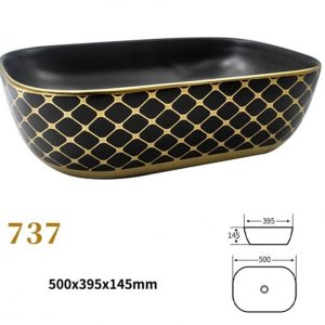 WhatsApp Image 2025-03-19 at 09 (2) Lavoar Ceramic Premium, Oval Gold-Negru,50x39,5 cm Elit's
