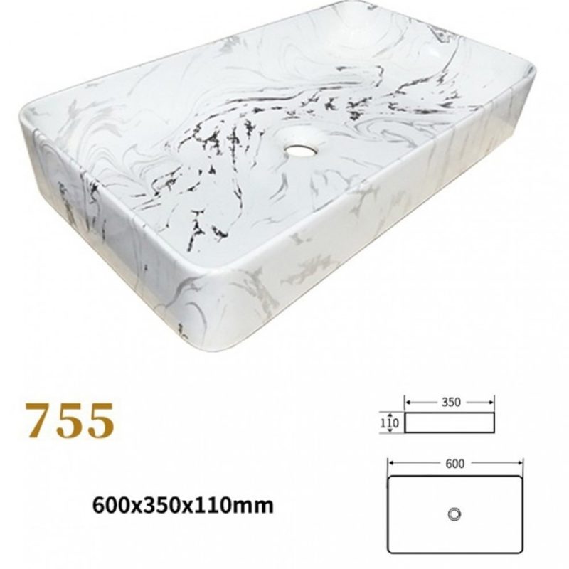 Lavoar Ceramic Premium, Dreptunghiular ,Elit's 60x35cm