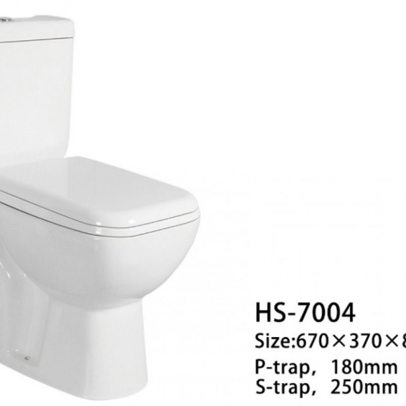 Set Vas WC cu Rezervor și Capac din Polipropilenă –Elit's 670×370×820 mm