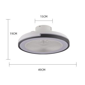 CF-02-3 Ventilator de Plafon LED cu Telecomandă Elit's