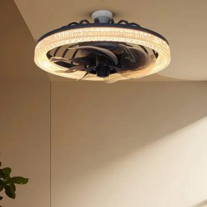Ventilator de Plafon cu LED Compact și Elegant