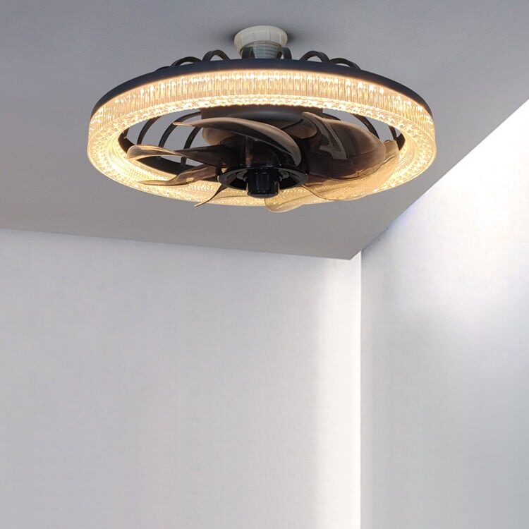 Ventilator de Plafon cu LED Compact și Elegant