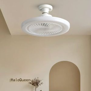 Lustra cu ventilator,Alb