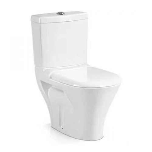 Set Vas WC cu Rezervor și Capac din Polipropilenă – 690×390×810 mm