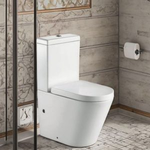 Set Vas WC cu Rezervor și Capac din Polipropilenă