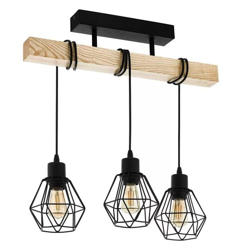 Lustra Model Rustic, 3 Becuri E27 Elit's