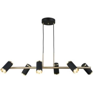 Lustra Cu Spoturi, 6×5w, NEGRU Elit's