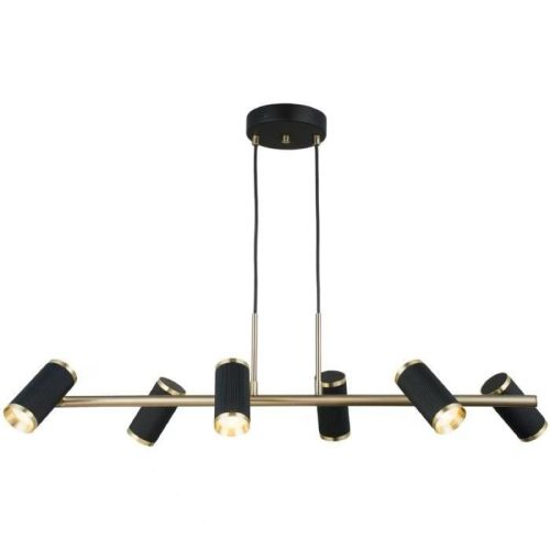 Lustra Cu Spoturi, 6×5w, NEGRU Elit's