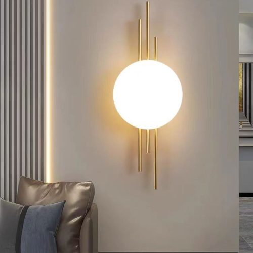 Aplica LED 20W, 3 Funcții de Lumină, Auriu Elit's