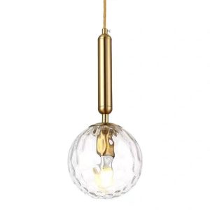 Lustră Elegantă Stil Pendul, E27, GOLD Elit's