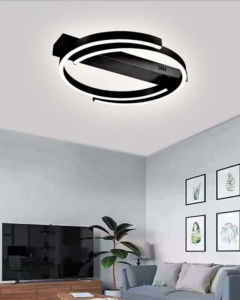 Untitled - 2025-06-03T122253.517 Lustră LED cu Telecomandă,Putere 76W, Negru, Eleganță Modernă și Iluminare Inteligentă Elit's