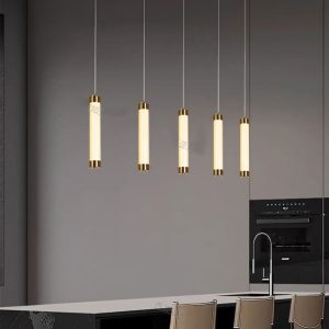 Lustră LED cu Telecomandă –Elit's 50W, 3 Tonuri de Lumină, 800×H1000 mm