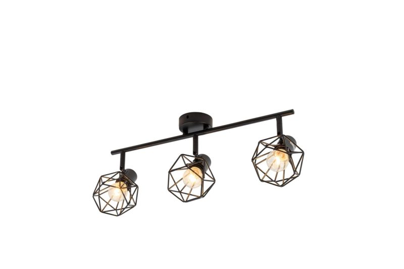Untitled - 2025-07-25T120815.504 Lustră Rustică cu 3 Brațe, Negru –Elit's Soclu E14, Design Din Metal, 480×100×190 mm