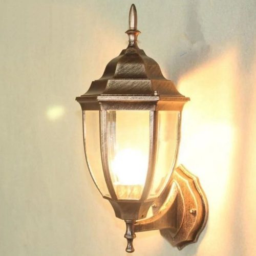 Aplică de Exterior cu Soclu E27 – Rezistentă la Intemperii, Design Modern Elit's