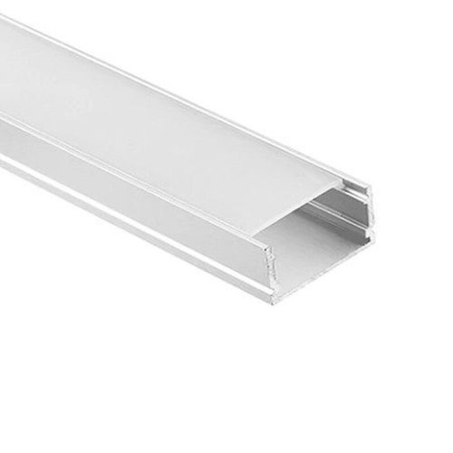 Profil LED Aplicat – Aluminiu, 2 m, Culoare Albă ✨Elit's