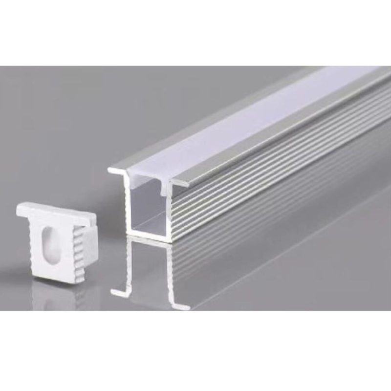 5142 Profil LED Încastrat 10 × 10 – 2 m, Aluminiu Elit's