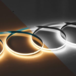 Bandă LED COB – 11 W/m, Lumină Caldă 3000 K, 5 m – 24 V 💡Elit's